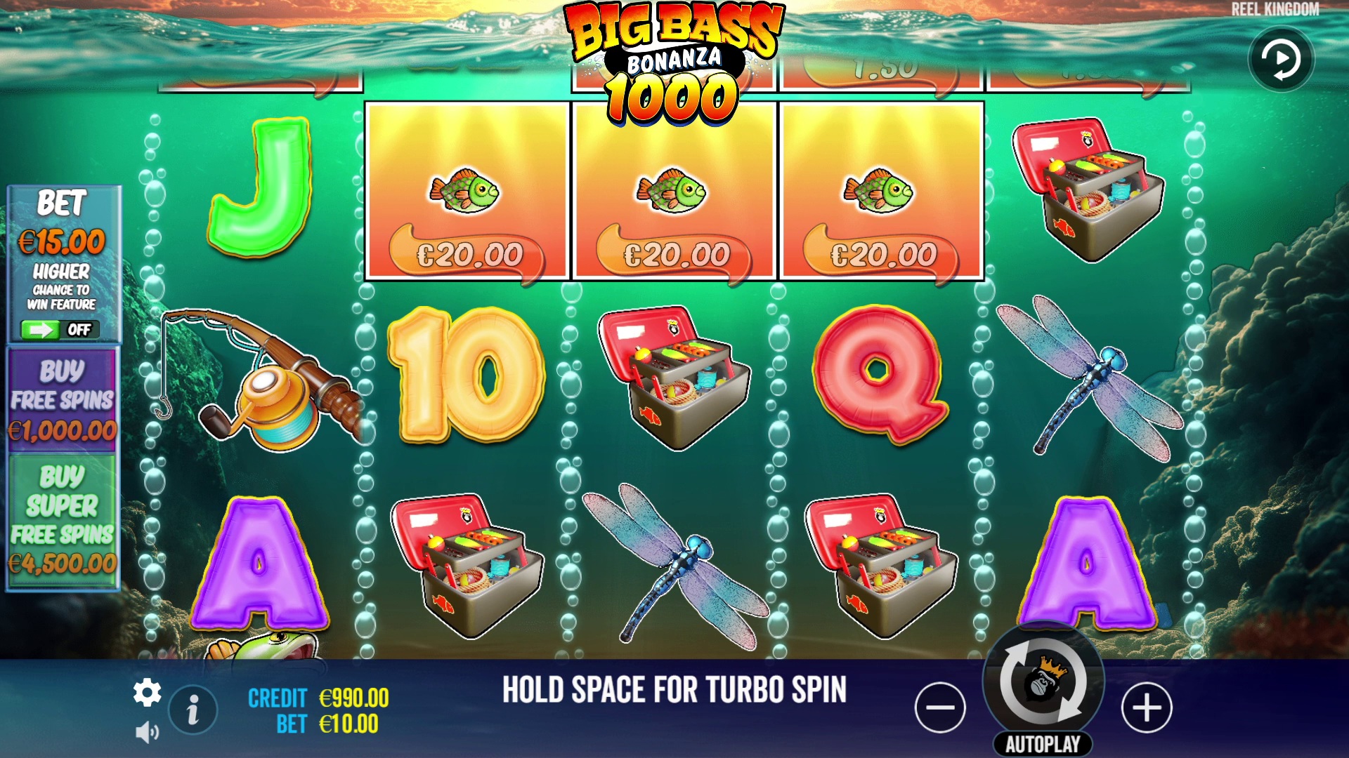 Big Bass Bonanza 1000 - screenshot with slot description 2